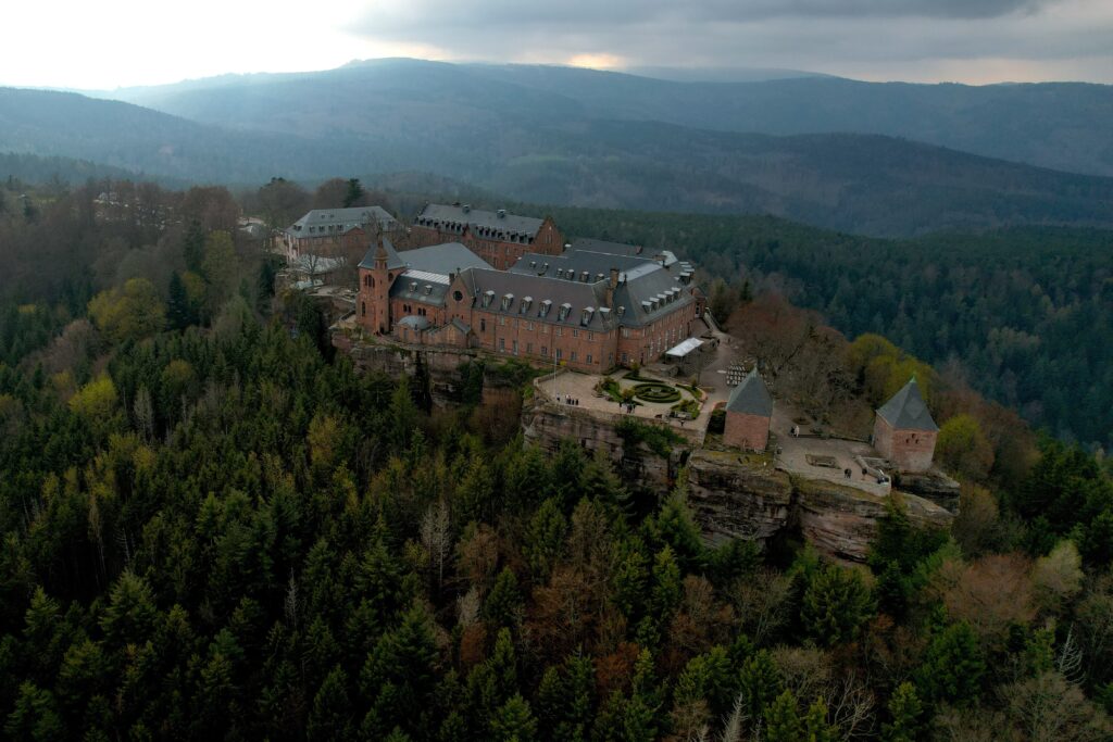 Rencontre tri-nationale au Mont Ste. Odile, Alsace, in 2019